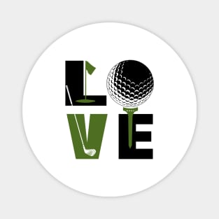 Golf Love Magnet